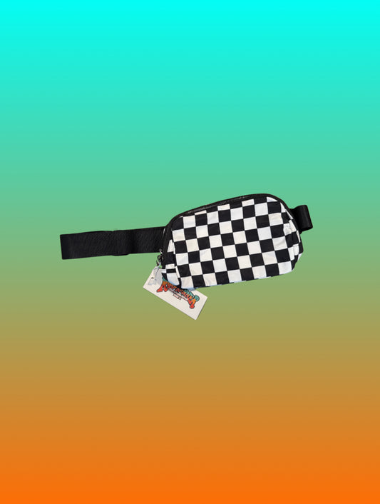RR Checkered Fanny Pack