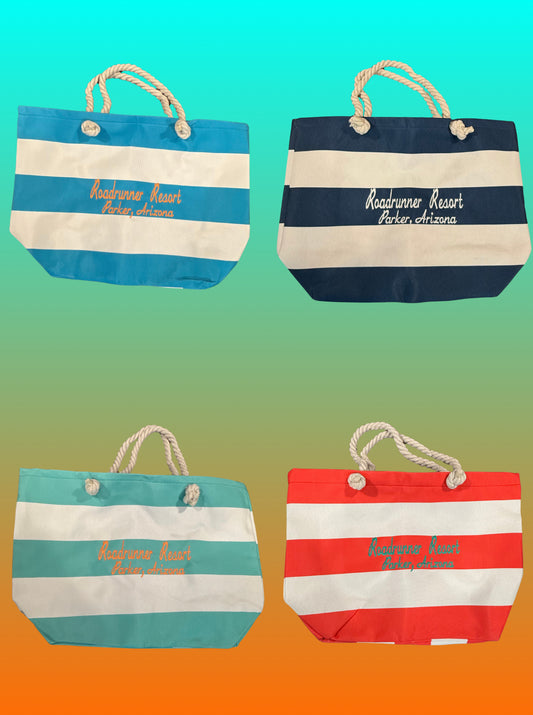 RR Embroidered Beach Bag